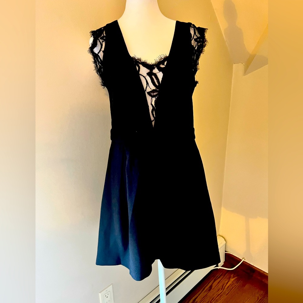 BCBG black mini dress